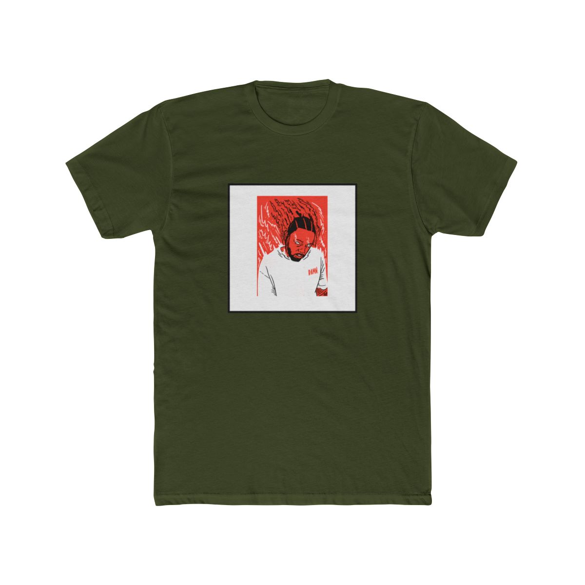 Kendrick DAMN T Shirt | Kendrick Lamar - alternate angle 4, merchandise