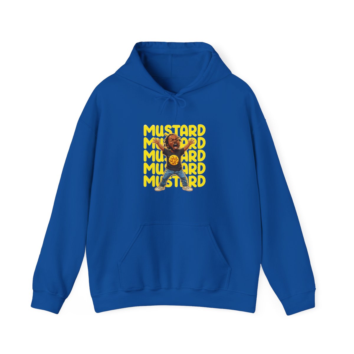Kendrick Lamar Mustard Hoodie - alternate angle 3, merchandise