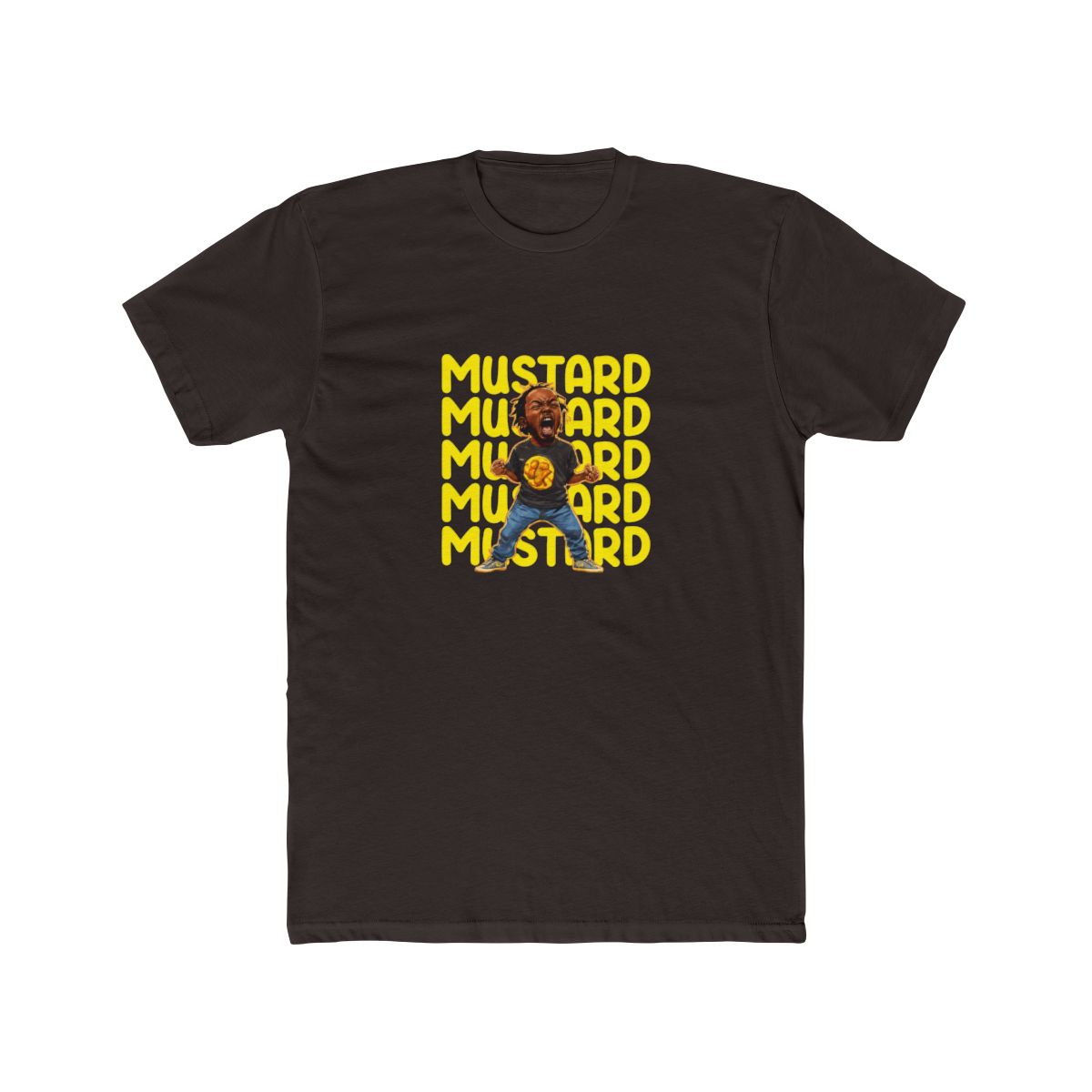 Kendrick Lamar Mustard T Shirt - alternate angle 3, merchandise