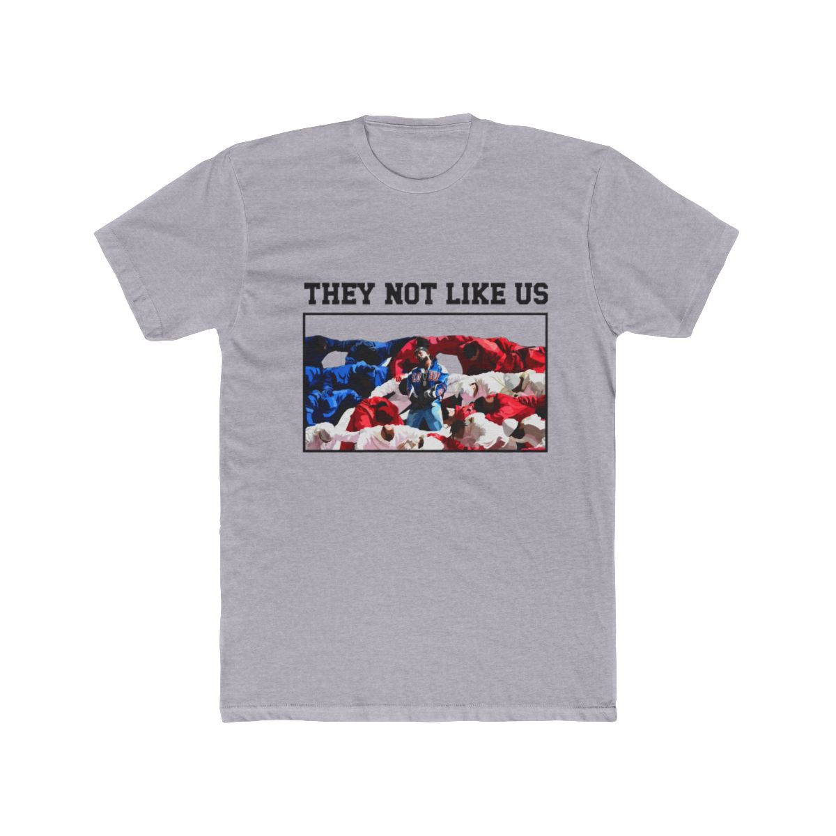 Kendrick Lamar Half TIme Super Bowl Vexel Art T Shirt - alternate angle 3, merchandise