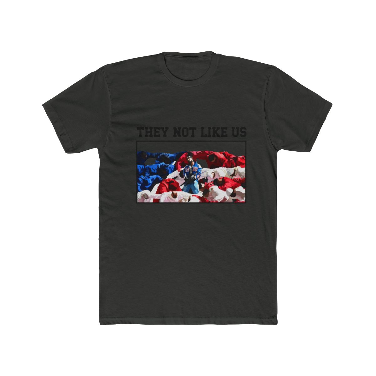 Kendrick Lamar Half TIme Super Bowl Vexel Art T Shirt - alternate angle 5, merchandise
