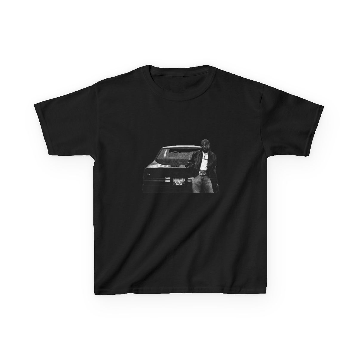 Kendrick Lamar Album Cover, Kendrick Lamar GNX Kids T-Shirt - alternate angle 2, merchandise