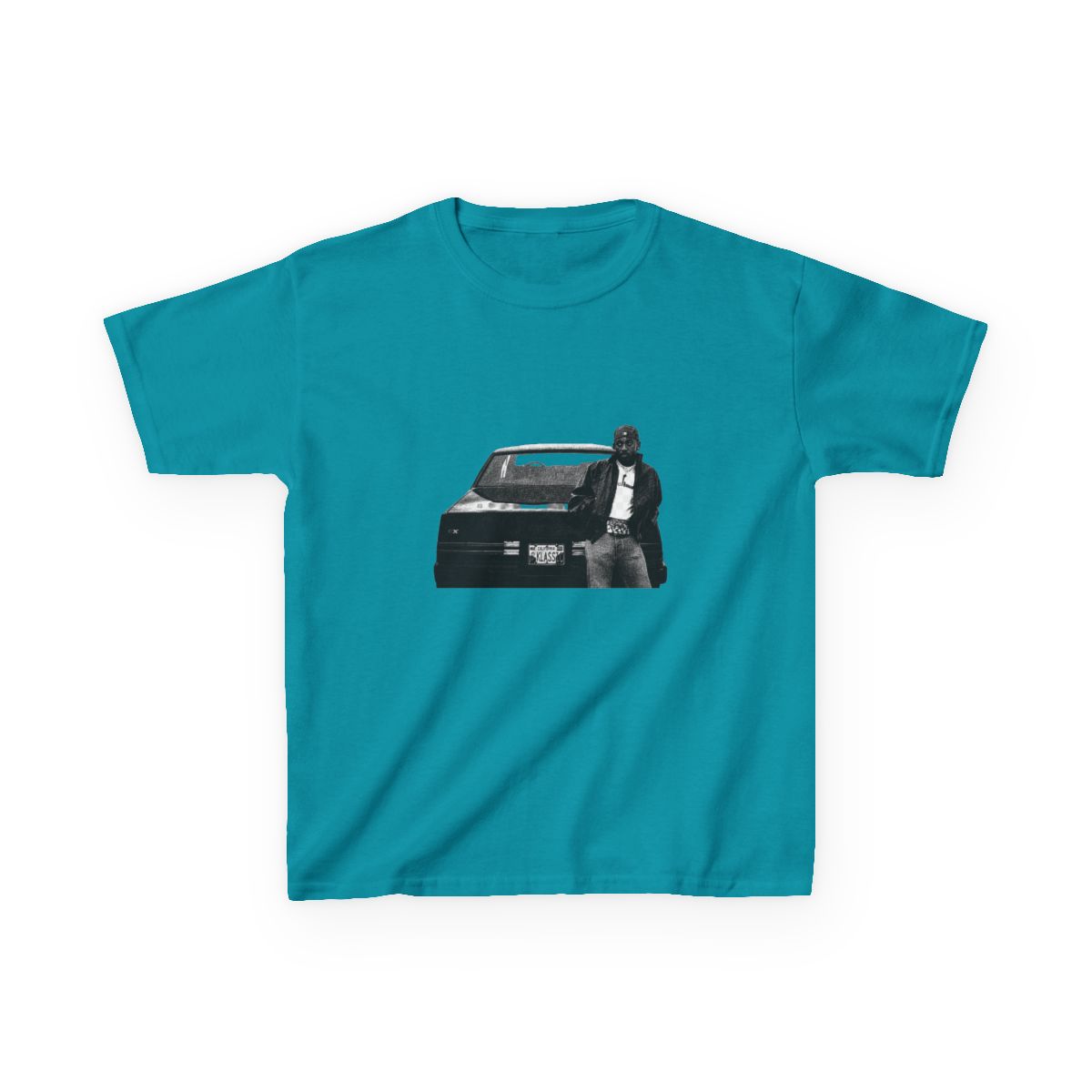 Kendrick Lamar Album Cover, Kendrick Lamar GNX Kids T-Shirt - alternate angle 5, merchandise